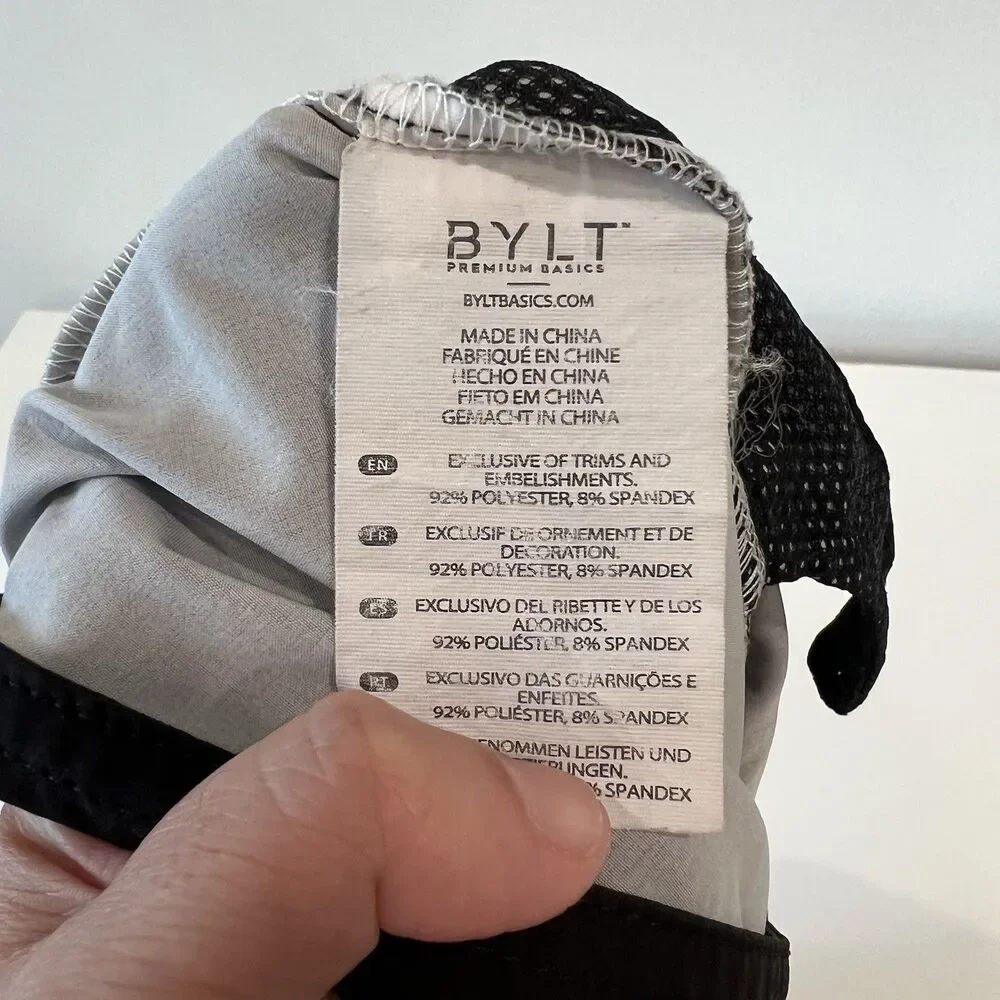 Men’s BYLT Premium Basics Coastal Board Shorts Size 34